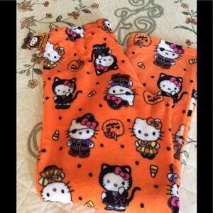 Hello kitty Halloween plush pajamas